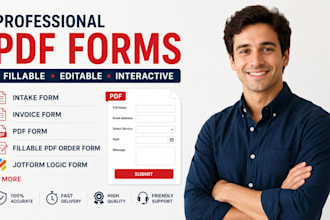 create intake form invoice form pdf form fillable pdf order form