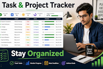 create a task management and productivity tracker spreadsheet in google sheets