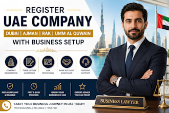 register uae company dubai ajman rak umm al quwain with business setup