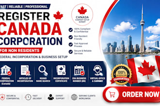 register canada corporation for non residents federal incorporation business inc