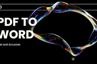 convert PDF to word professionally and accurately