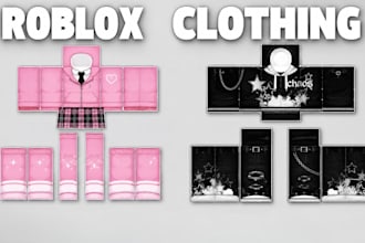 design roblox clothing outfits shirts pants roblox hair avatar custom ugc