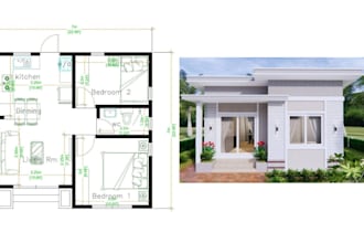 create photorealistic 3d architectural exterior and interior rendering