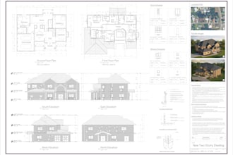 do custom architectural floor plan, permit ready drawings