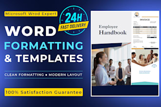 do microsoft word document formatting and design