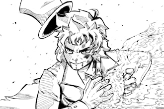 create a manga panel for you