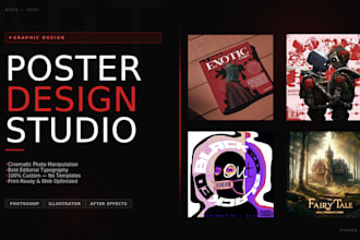 design stunning posters and graphics
