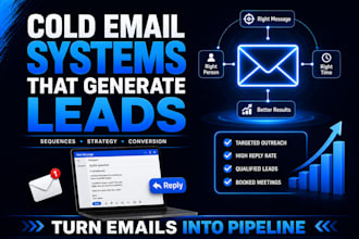 write high converting cold email and sales email sequences that get replies
