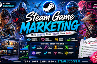 steam game promotion targeted game marketing for visibility steam game I