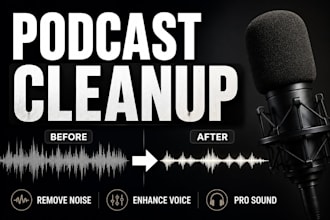 remove background noise from podcast audio