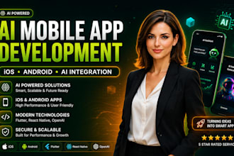 develop ai mobile app, build mobile app development, ios android app, ai app dev