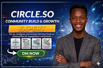 setup circle so community, online course, manage circle so membersip site