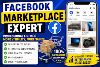 create and optimize facebook marketplace listings