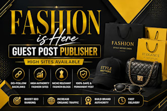 high quality guest posting and SEO backlink services