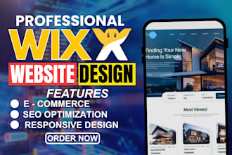 build, design or redesign a high converting wix website, wix website desi