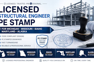 license structural engineer pe stamp for michigan missouri idaho maryland alaska