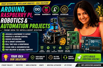 do arduino, raspberry pi, robotics and automation projects