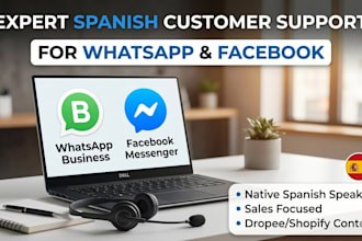 be your spanish customer support and sales closer for whatsapp