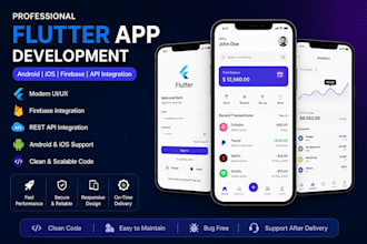 flutter app with backend