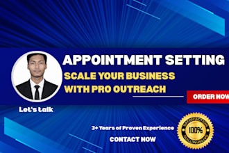 provide professional appointment setting