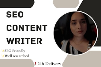 be your SEO website content writer for website copywriting