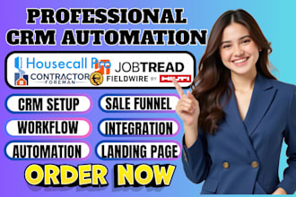 setup jobtread, contractor foreman, fieldwire, and construction CRM workflows