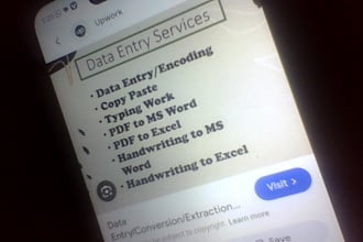 do fast urdu english typing and data enry