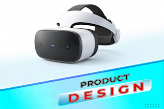do 3d product design, cad modeling, and industrial detailing