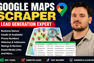 scrape google maps leads with emails phone numbers and websites