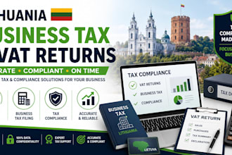 file lithuania business tax, vat returns and handle tax compliance