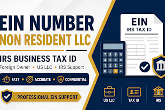 get ein number for non resident llc and irs business tax id