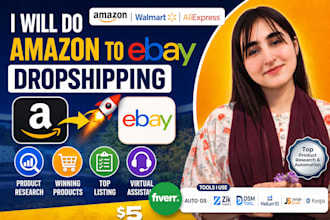 do amazon to ebay dropshipping top listings
