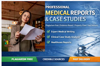 help with medical research and professional medical writing