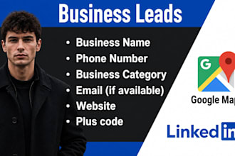 scrape google map data for b2b lead generation