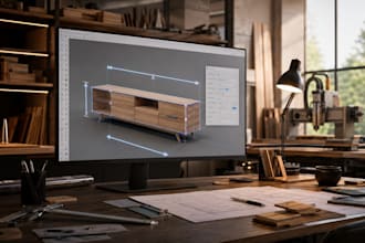 create parametric sketchup automation tools for furniture, cabinet, architecture