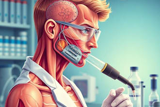 create medical and scientific illustrations
