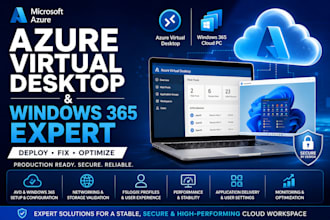 fix and set up azure virtual desktop avd or windows 365virtual desktop