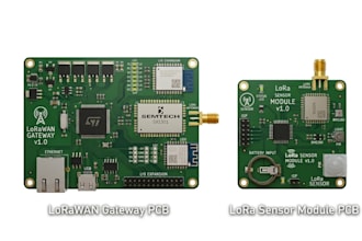 design lora and lorawan pcbs for long range iot gateways and sensor module
