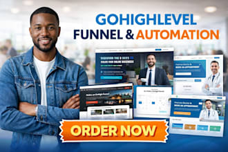 gohighlevel automation gohiglevel landing page ghl sales funnel ghl website CRM