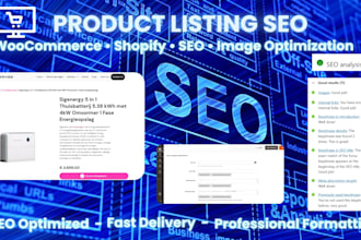 seo optimized product listings