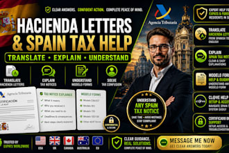 translate hacienda letters explain spain tax notices clave modelo forms