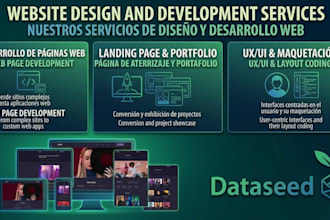 design and develop a professional responsive website for your business