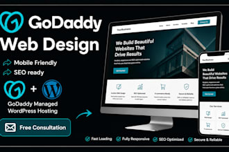 godaddy website design godaddy website redesign design godaddy airo website, seo