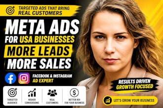 help USA local businesses get customers using meta advertising