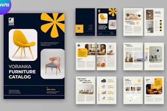design interactive b2b wholesale product catalog for furniture supplier, dealer