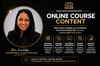 do online course content, ebook writing, mini course, workbook, ppt slide