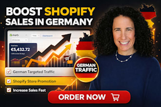 boost german shopify store sales, shopify marketing, germany shopify promotion