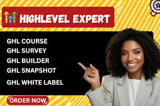 build ghl course ghl survey ghl snapshot ghl builder ghl whitelabel