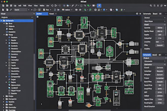 pcb schematic layout design, rigid flexible, multilayer iot robot gerber, jlcpcb