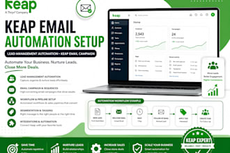 setup keap email automation setup lead management automation keap email campaign